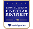 Healthgrades 5-Star Recipient for Bariatric Surgery