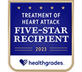 Healthgrades 5-Star Recipient for Treatment of Heart Attack