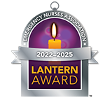2022-2025 Lantern Award from the Emergency Nurses Association