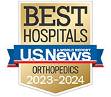Morristown Medical Center is a Best Hospital for orthopedics per U.S. News and World Report.