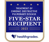 Healthgrades 5-Star Recipient for treatment of COPD