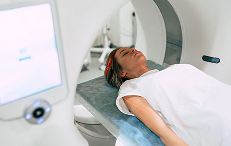 Patient CT scan